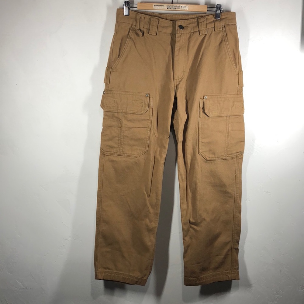 Duluth T Company tan work pants size 33x30